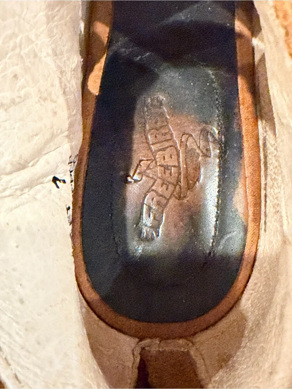 freebird Black and Brown Leather Slip-On Shoe with Embossed Logo